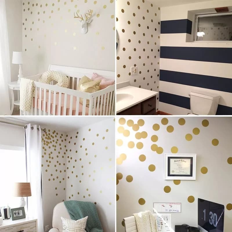 7cm 35 pcs vinyl pvc sticker for home decor