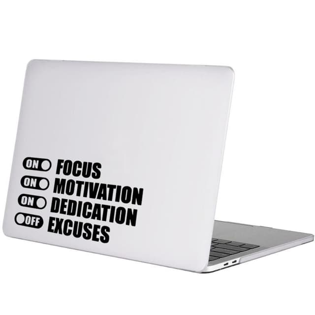 Motivation Quote Switch Vinyl Decal Laptop Sticker, Laptop Stickers by Zain