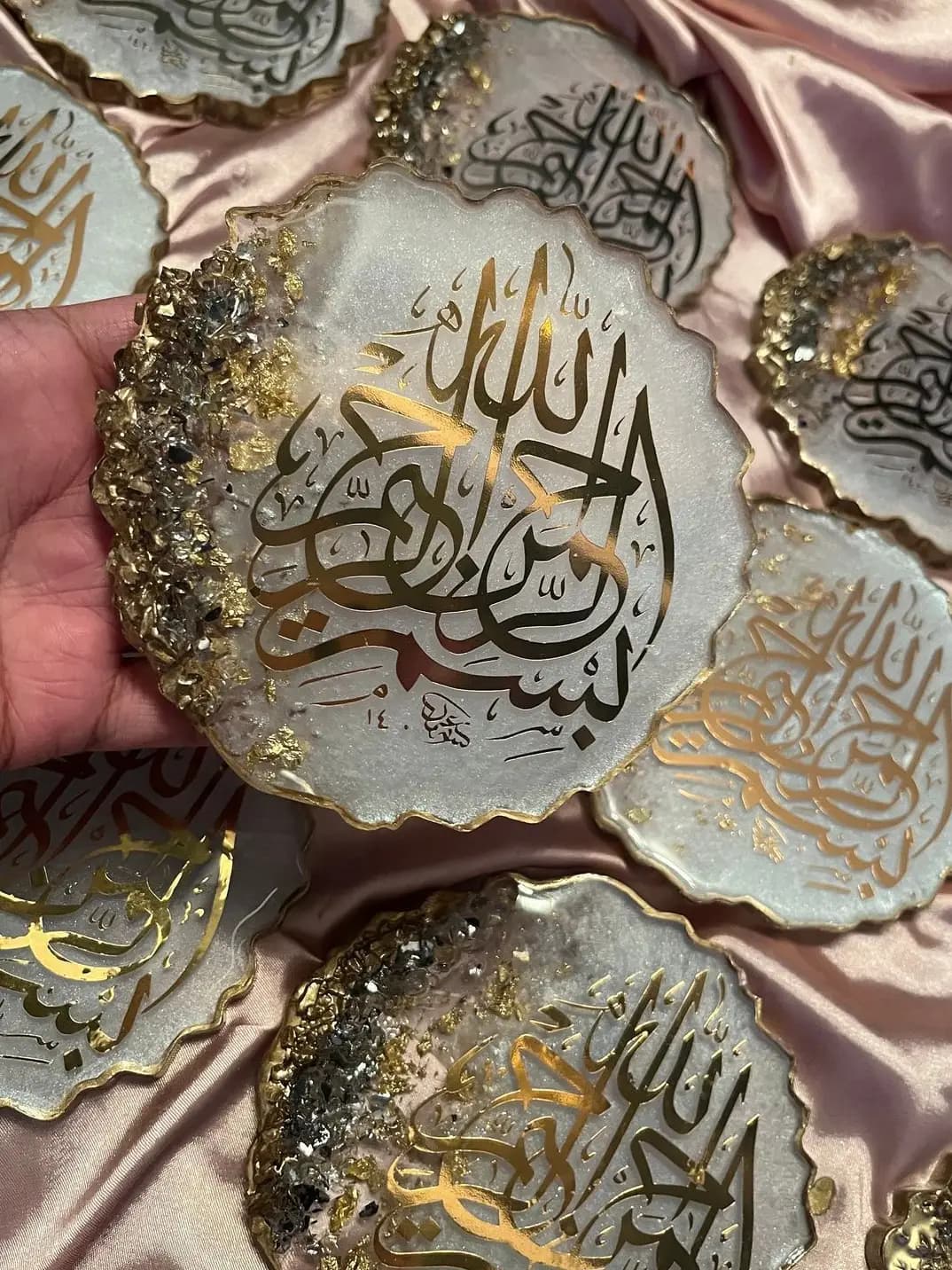 Resin Rrt Sticker 10 Inches Ring Plate